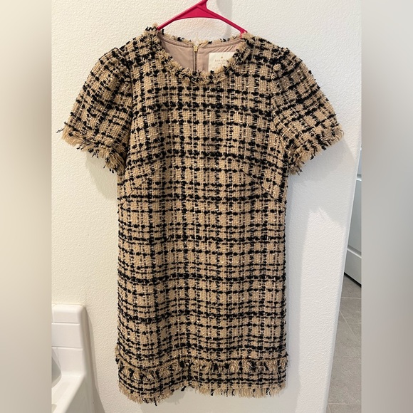 Kate Spade tweed two tone dress - Picture 3 of 8